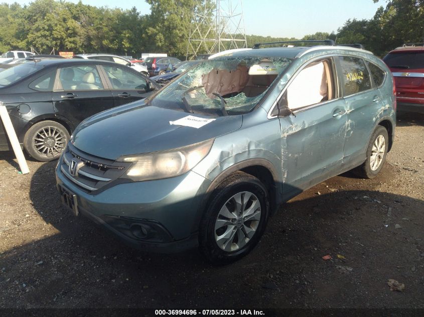 2013 HONDA CR-V EX-L - 5J6RM4H77DL021642