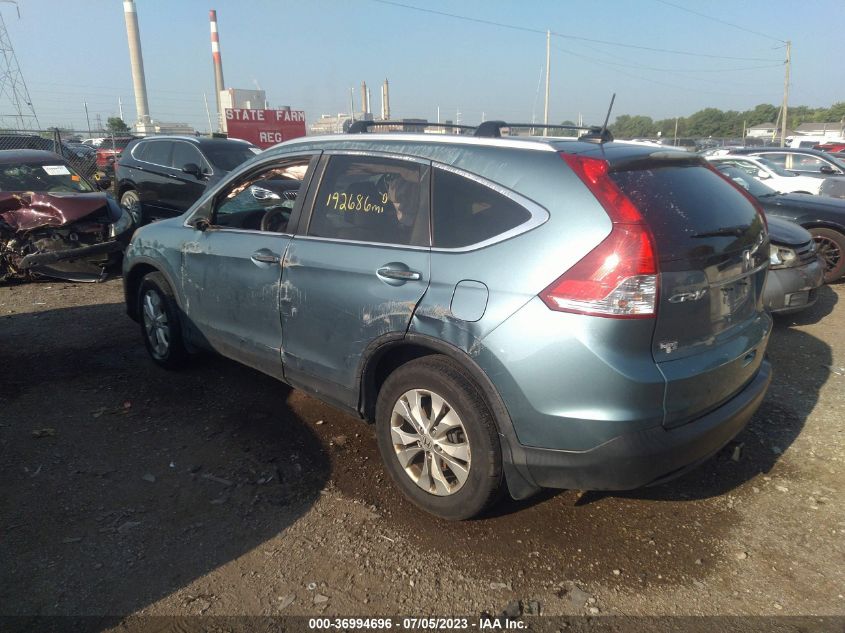 2013 HONDA CR-V EX-L - 5J6RM4H77DL021642