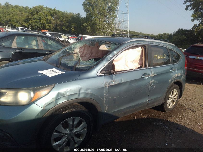 2013 HONDA CR-V EX-L - 5J6RM4H77DL021642