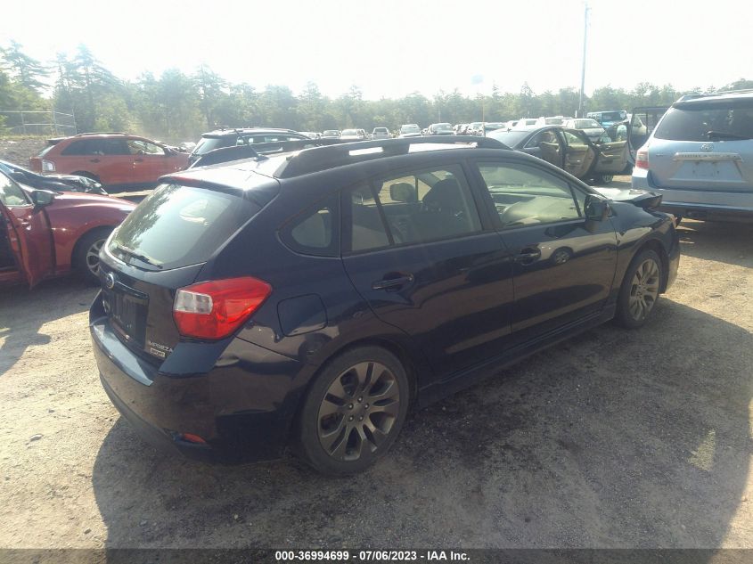 2014 SUBARU IMPREZA WAGON 2.0I SPORT PREMIUM - JF1GPAL65EG339129