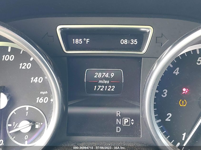 2013 MERCEDES-BENZ M-CLASS ML 350 - 4JGDA5HB1DA109502