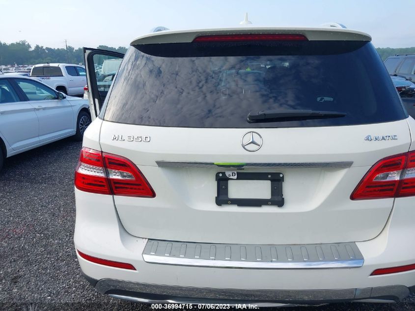 2013 MERCEDES-BENZ M-CLASS ML 350 - 4JGDA5HB1DA109502