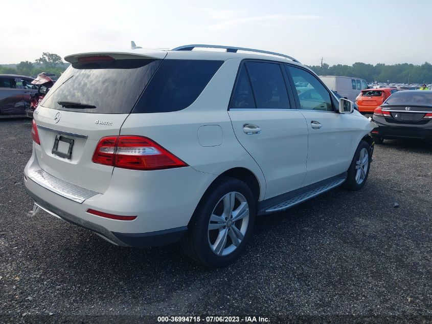 2013 MERCEDES-BENZ M-CLASS ML 350 - 4JGDA5HB1DA109502