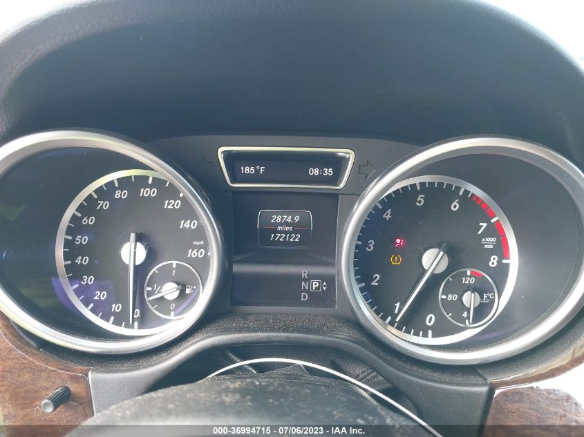 2013 MERCEDES-BENZ M-CLASS ML 350 - 4JGDA5HB1DA109502