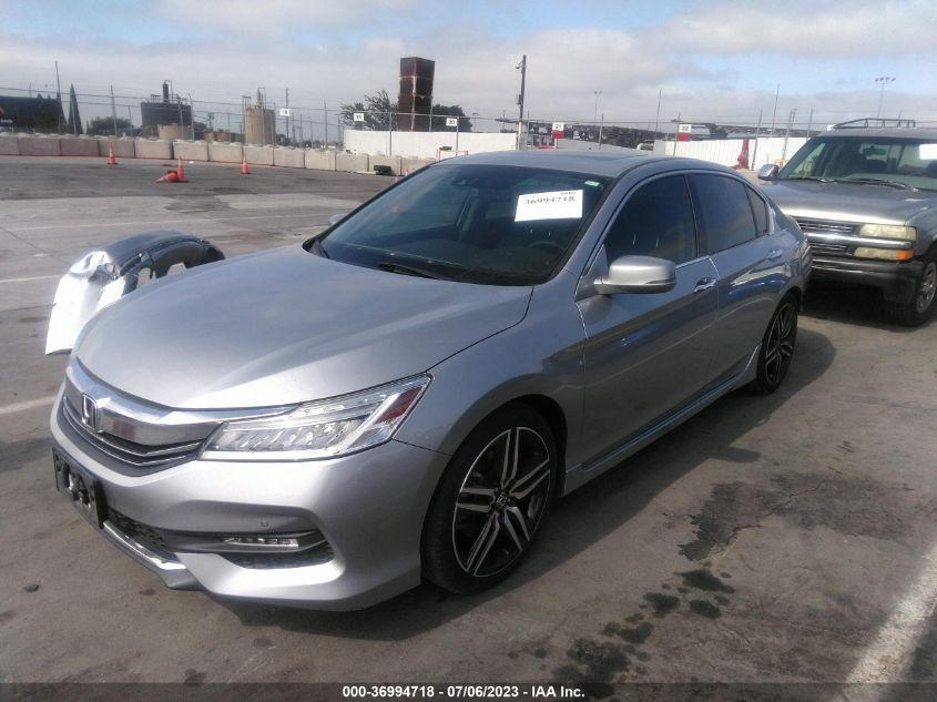 2017 HONDA ACCORD SEDAN TOURING - 1HGCR3F98HA035337