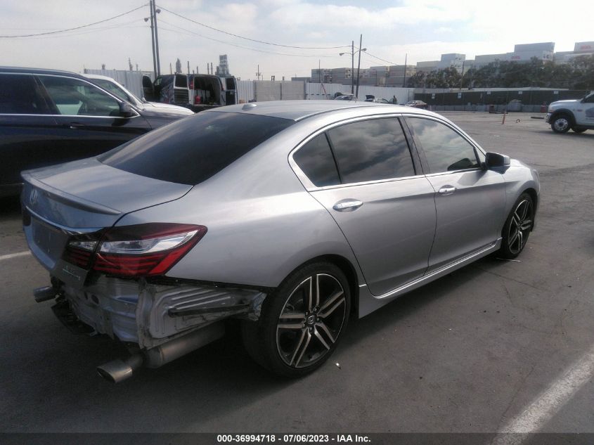 2017 HONDA ACCORD SEDAN TOURING - 1HGCR3F98HA035337