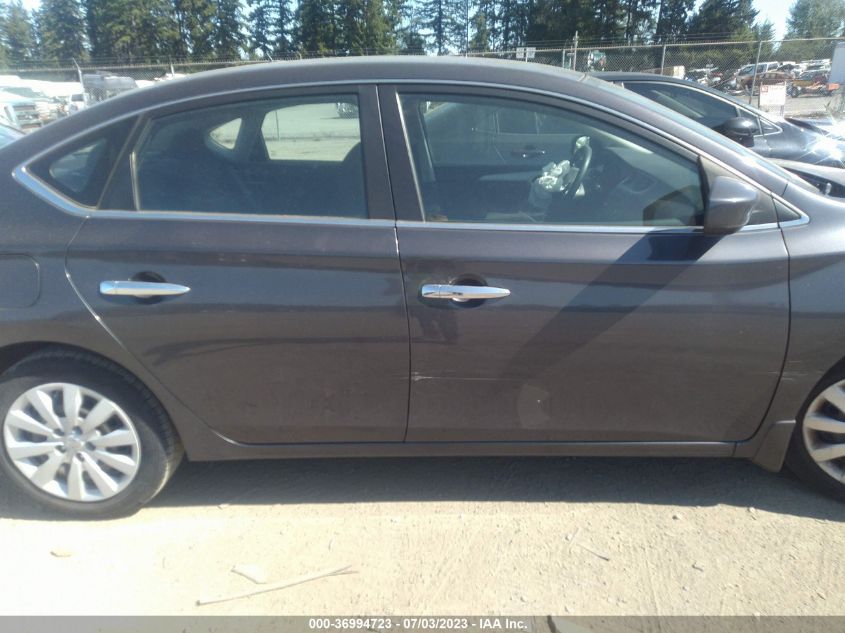 2014 NISSAN SENTRA S/FE+ S/SV/FE+ SV/SR/SL - 1N4AB7AP2EN852434