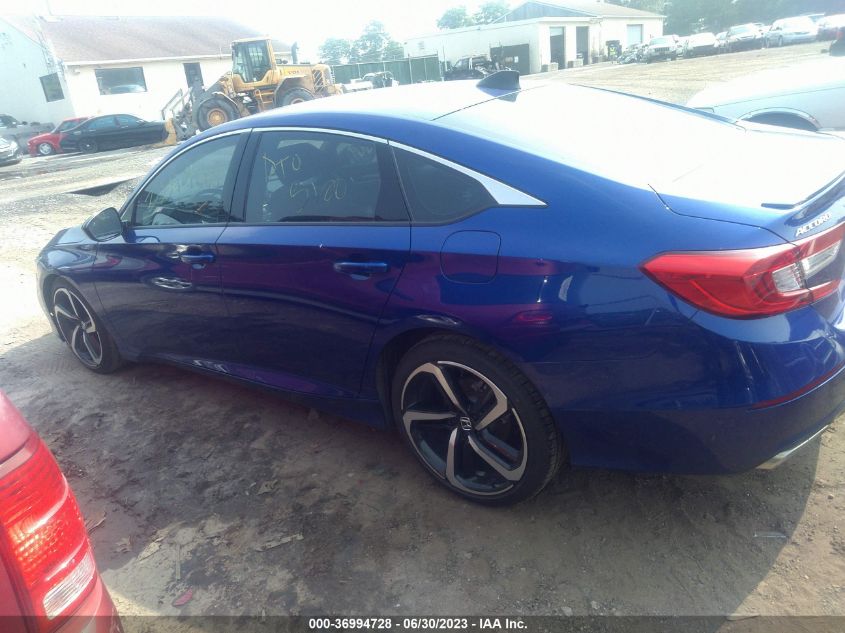 2021 HONDA ACCORD SEDAN SPORT - 1HGCV2F37MA004480
