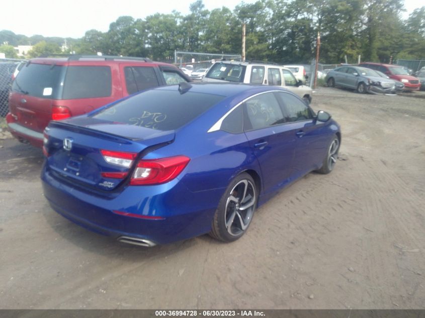 2021 HONDA ACCORD SEDAN SPORT - 1HGCV2F37MA004480