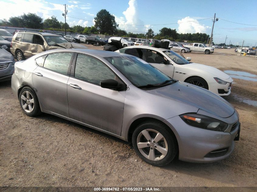 2016 DODGE DART SXT - 1C3CDFBAXGD591410