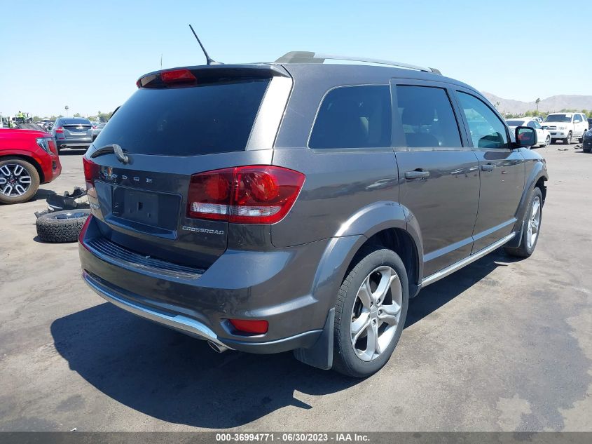 2017 DODGE JOURNEY CROSSROAD - 3C4PDDGG8HT608991