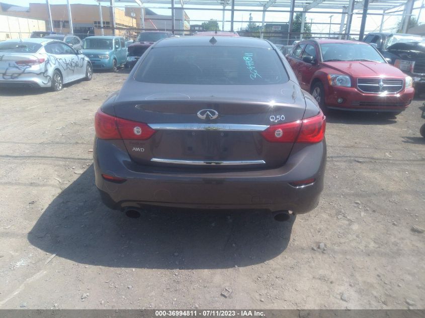 2014 INFINITI Q50 PREMIUM - JN1BV7AR3EM699384