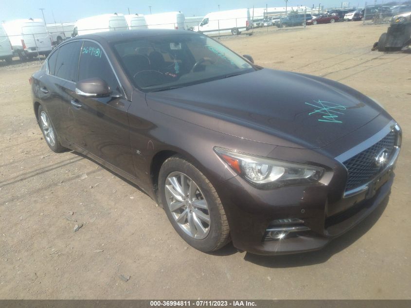 2014 INFINITI Q50 PREMIUM - JN1BV7AR3EM699384