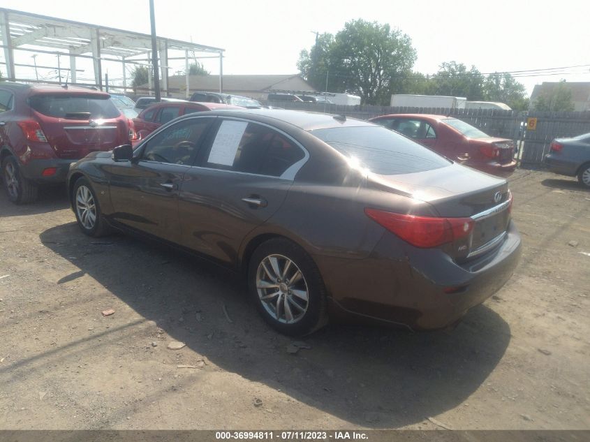 2014 INFINITI Q50 PREMIUM - JN1BV7AR3EM699384