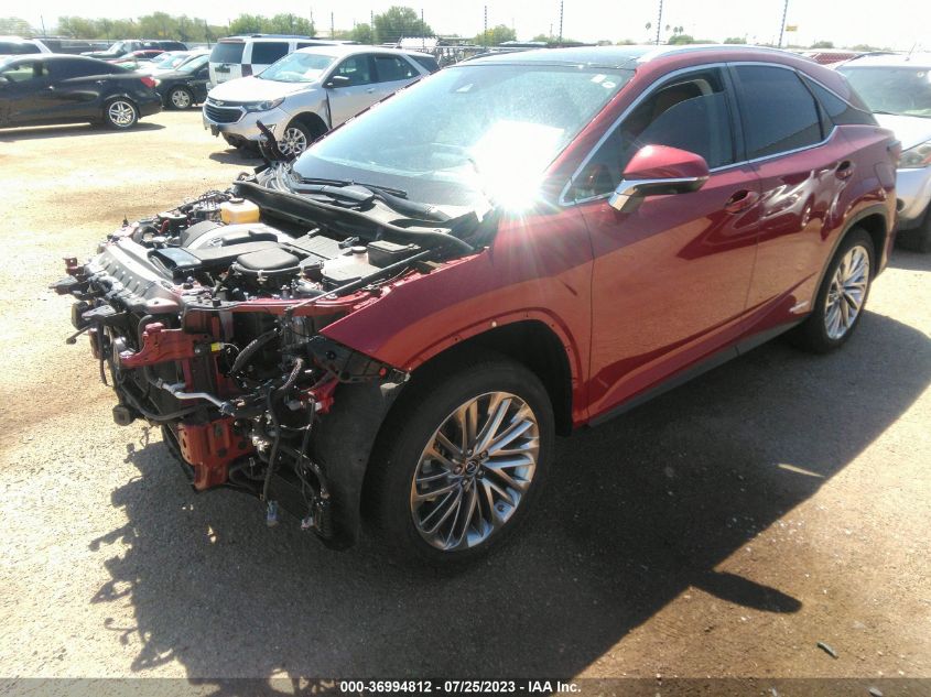 2021 LEXUS RX RX 450H - 2T2JGMDA5MC065461