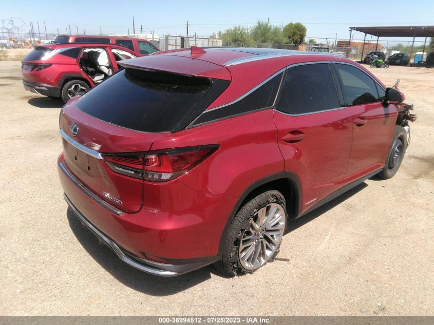 2021 LEXUS RX RX 450H - 2T2JGMDA5MC065461