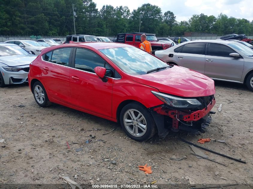 2017 CHEVROLET CRUZE LT - 3G1BE6SM0HS516787
