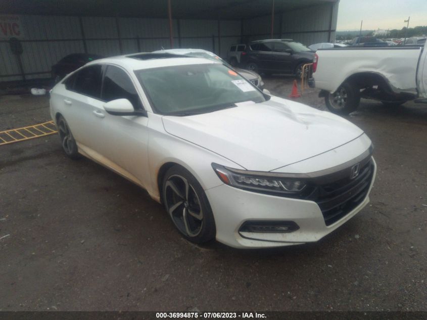 2020 HONDA ACCORD SEDAN SPORT - 1HGCV2F33LA027656