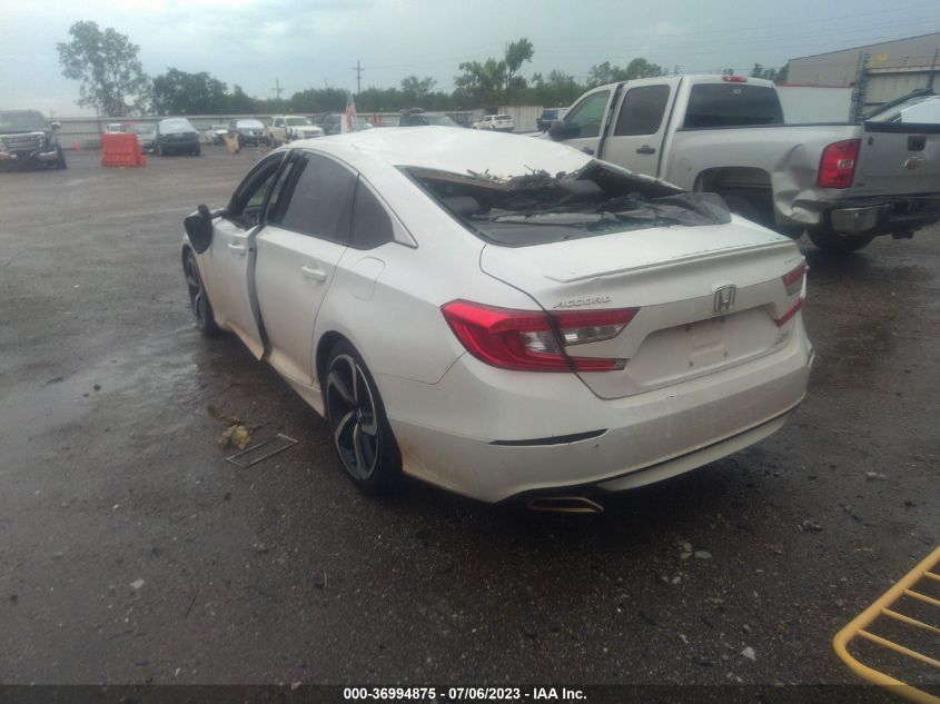 2020 HONDA ACCORD SEDAN SPORT - 1HGCV2F33LA027656