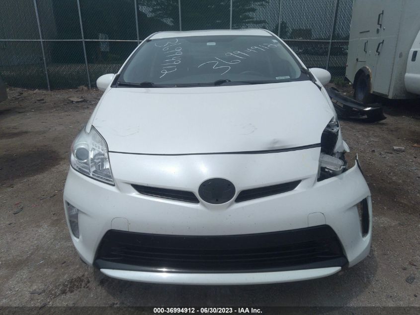 2013 TOYOTA PRIUS ONE/TWO/THREE/FOUR/FIVE - JTDKN3DU6D5604430