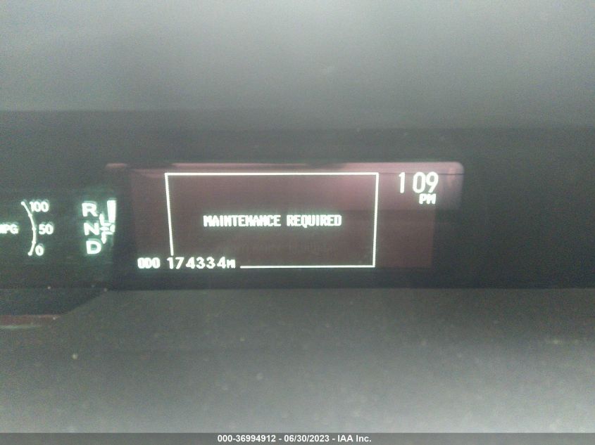 2013 TOYOTA PRIUS ONE/TWO/THREE/FOUR/FIVE - JTDKN3DU6D5604430