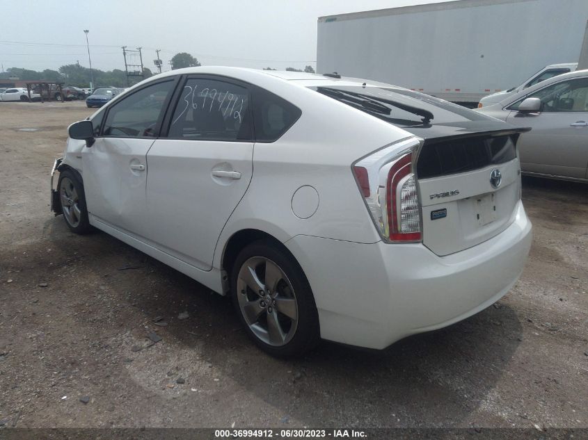 2013 TOYOTA PRIUS ONE/TWO/THREE/FOUR/FIVE - JTDKN3DU6D5604430