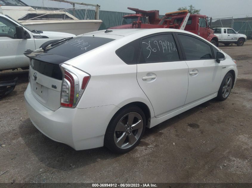 2013 TOYOTA PRIUS ONE/TWO/THREE/FOUR/FIVE - JTDKN3DU6D5604430