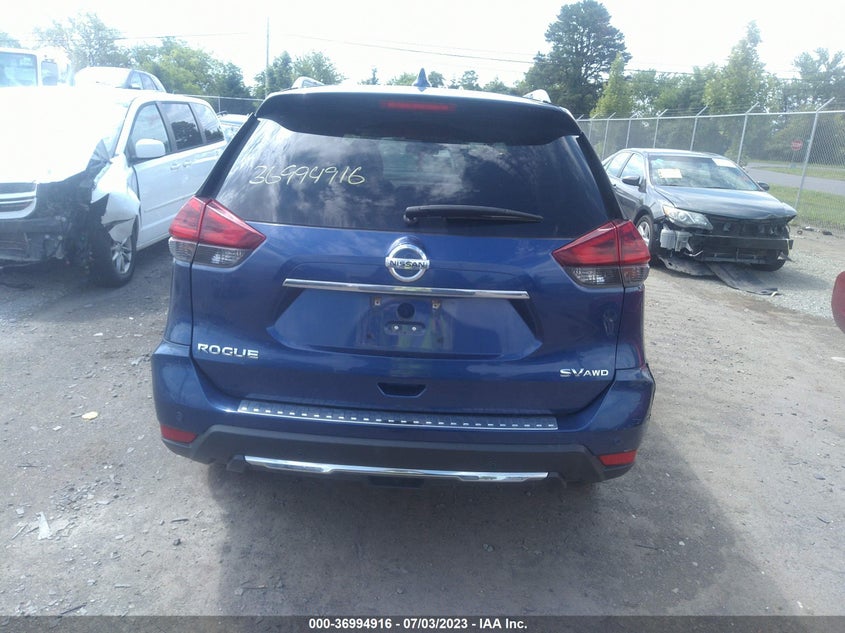 VIN 5N1AT2MV7KC710510 2019 NISSAN ROGUE SV