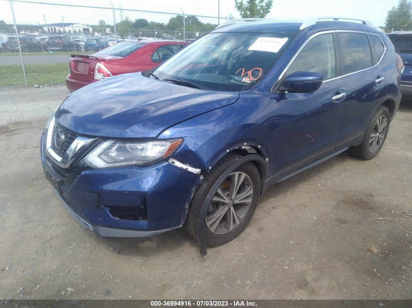 VIN 5N1AT2MV7KC710510 2019 NISSAN ROGUE SV