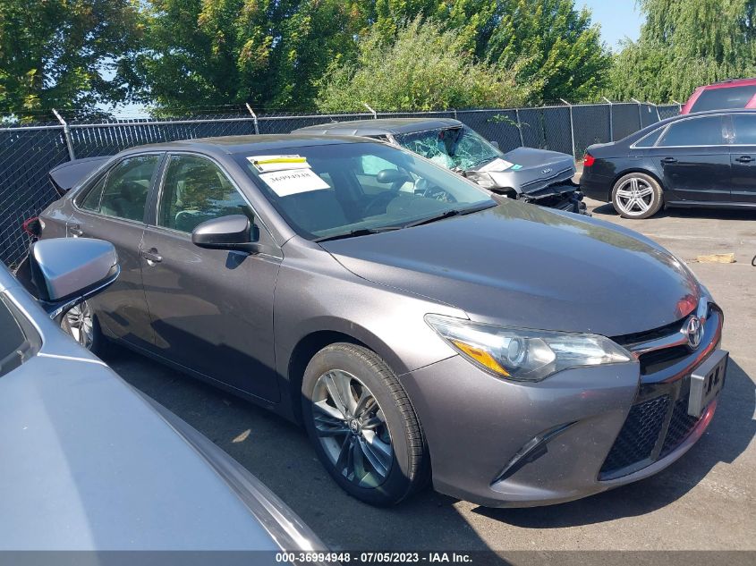 2015 TOYOTA CAMRY XLE/SE/LE/XSE - 4T1BF1FKXFU493026
