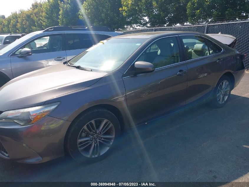 2015 TOYOTA CAMRY XLE/SE/LE/XSE - 4T1BF1FKXFU493026