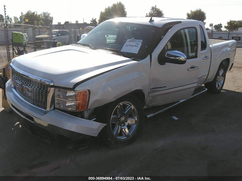 2013 GMC SIERRA 1500 SLE - 3GTP1VE01DG311424