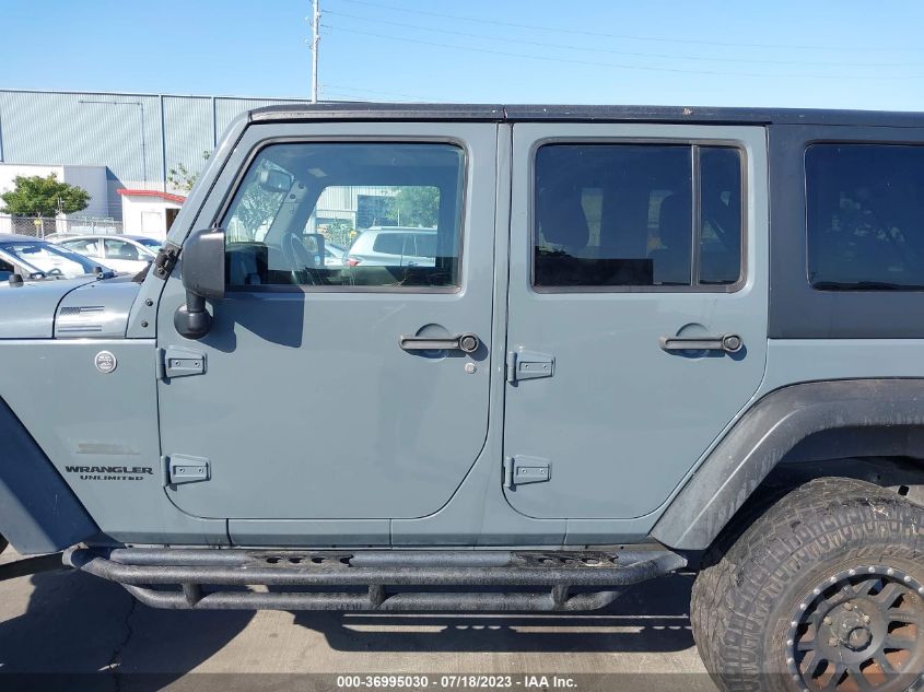 2015 JEEP WRANGLER UNLIMITED SPORT - 1C4BJWDG8FL688000