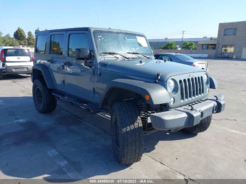2015 JEEP WRANGLER UNLIMITED SPORT - 1C4BJWDG8FL688000