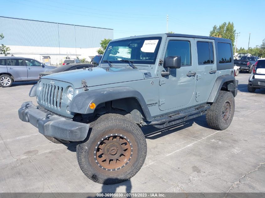 2015 JEEP WRANGLER UNLIMITED SPORT - 1C4BJWDG8FL688000