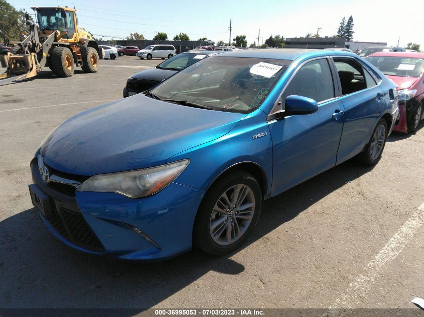 2017 TOYOTA CAMRY HYBRID - 4T1BD1FK8HU215332