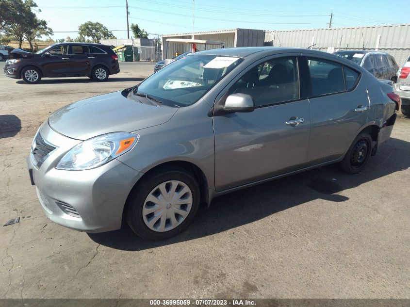 2014 NISSAN VERSA SV - 3N1CN7AP6EK450497