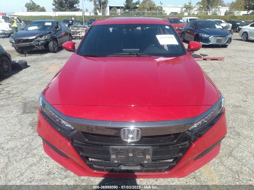 2019 HONDA ACCORD SEDAN SPORT 1.5T - 1HGCV1F34KA165621