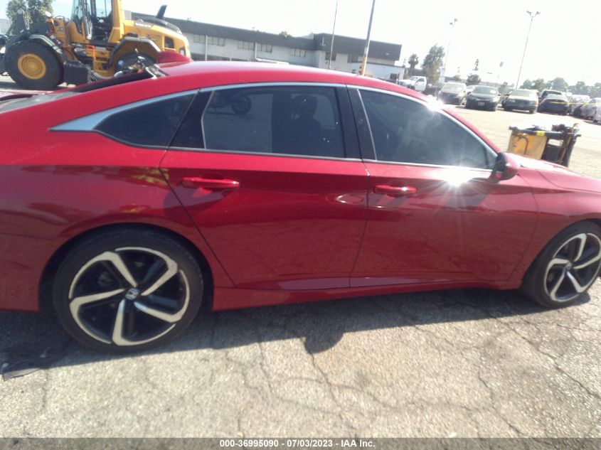 2019 HONDA ACCORD SEDAN SPORT 1.5T - 1HGCV1F34KA165621
