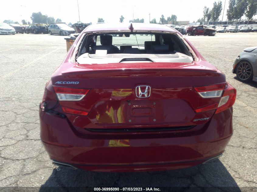 2019 HONDA ACCORD SEDAN SPORT 1.5T - 1HGCV1F34KA165621