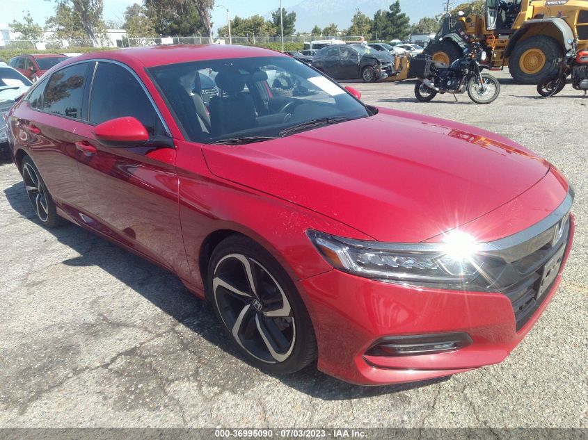 2019 HONDA ACCORD SEDAN SPORT 1.5T - 1HGCV1F34KA165621