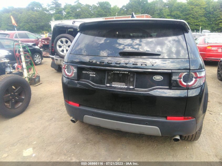 2019 LAND ROVER DISCOVERY SPORT HSE/LANDMARK EDITION - SALCR2FX9KH786381