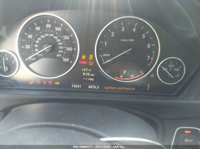2014 BMW 328I GRAN TURISMO XDRIVE - WBA3X5C5XED557167