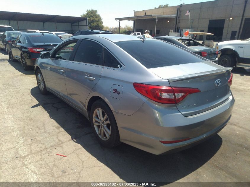 2016 HYUNDAI SONATA 2.4L SE - 5NPE24AFXGH284633