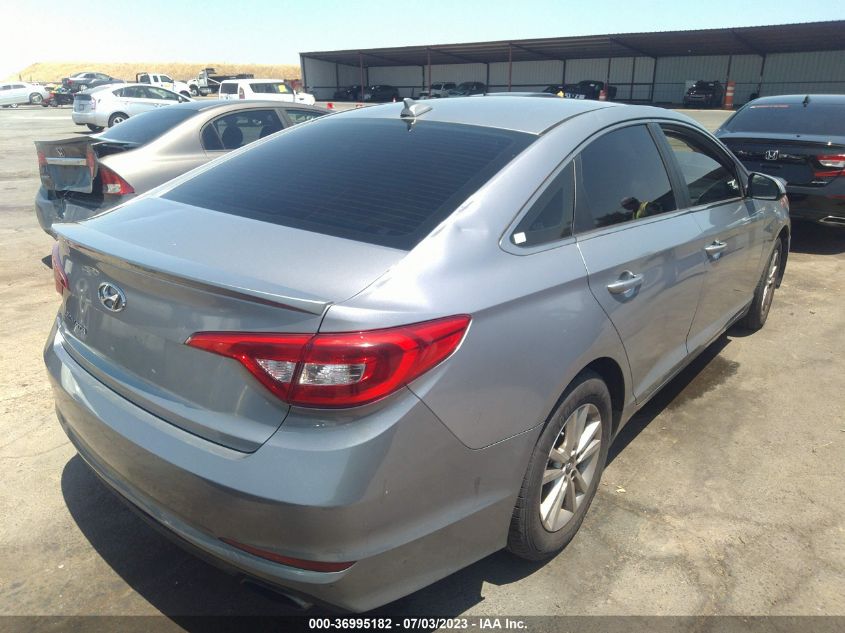 2016 HYUNDAI SONATA 2.4L SE - 5NPE24AFXGH284633