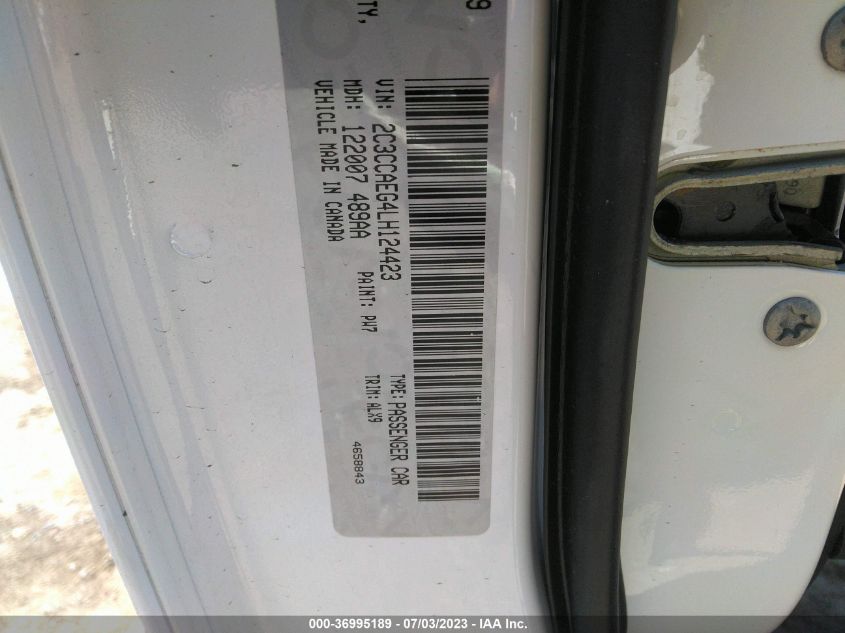 2020 CHRYSLER 300 LIMITED - 2C3CCAEG4LH124423