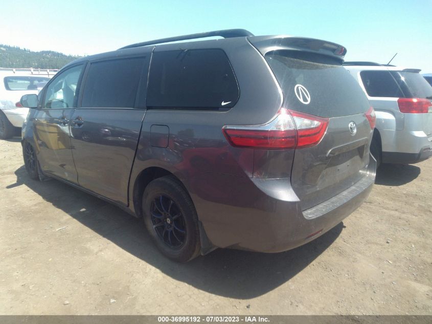 2016 TOYOTA SIENNA LE - 5TDKK3DC1GS759420