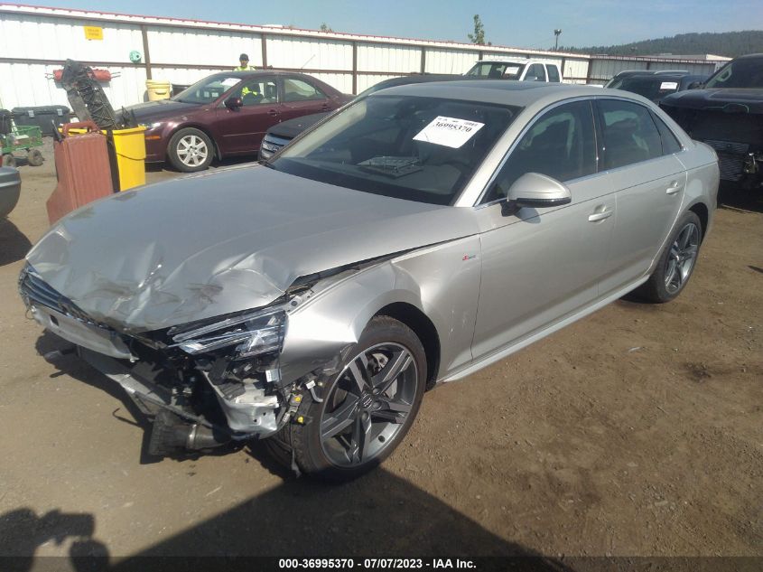 2017 AUDI A4 PREMIUM PLUS - WAUENAF41HN022446