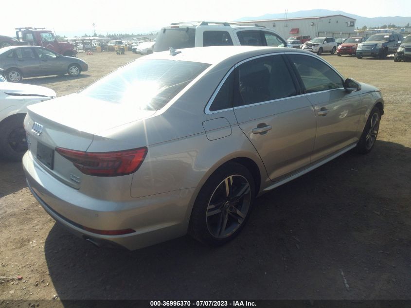 2017 AUDI A4 PREMIUM PLUS - WAUENAF41HN022446