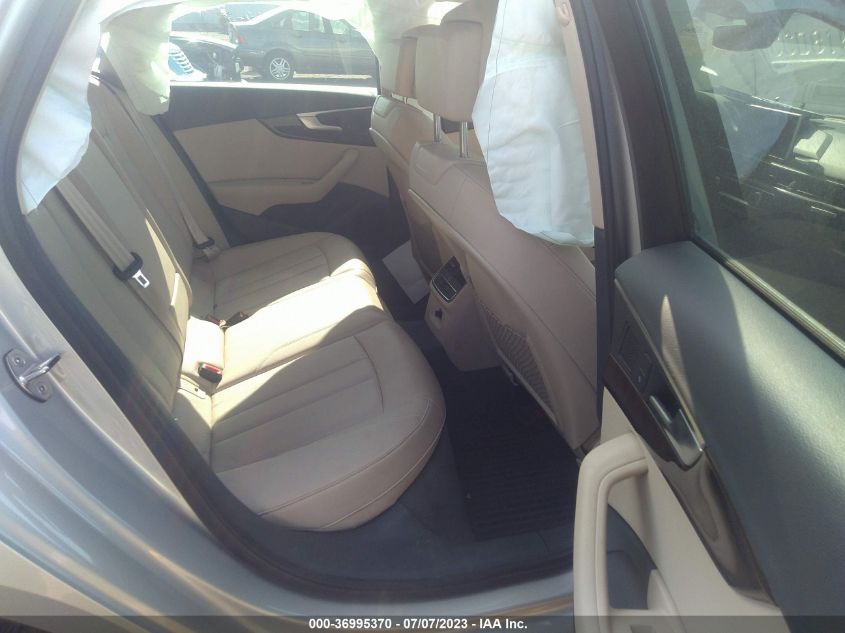 2017 AUDI A4 PREMIUM PLUS - WAUENAF41HN022446